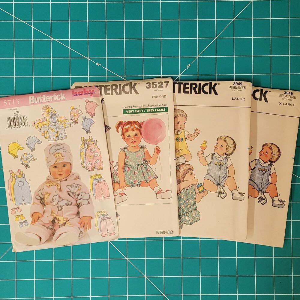 Group of 4 Children's patterns